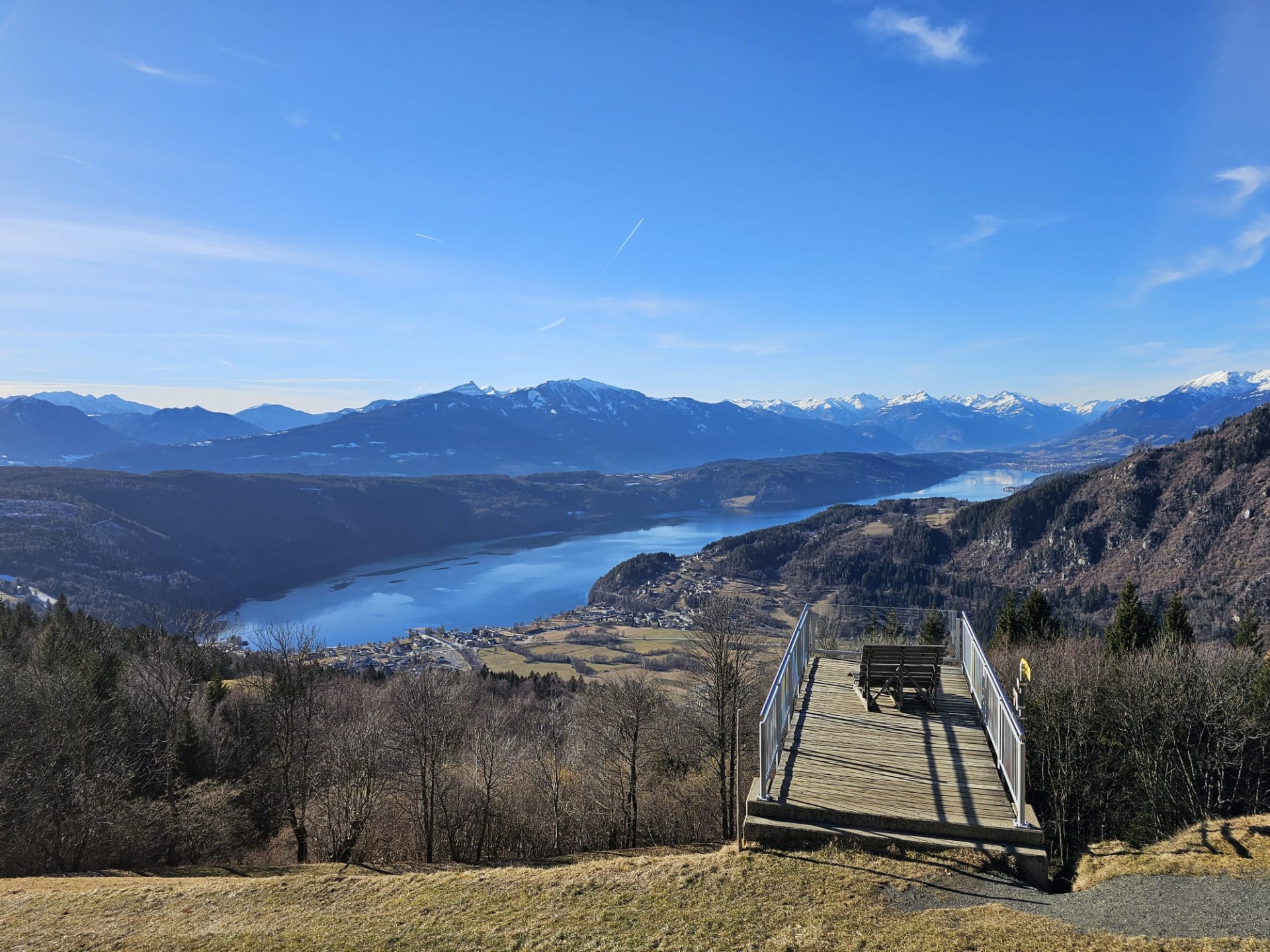 Vyhlídka nad Millstatter See
